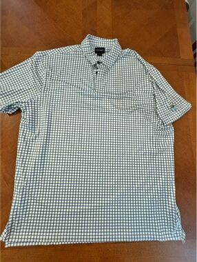 Chase 54 Men's XXL Short Sleeve Checkered Polo Shirt 703
